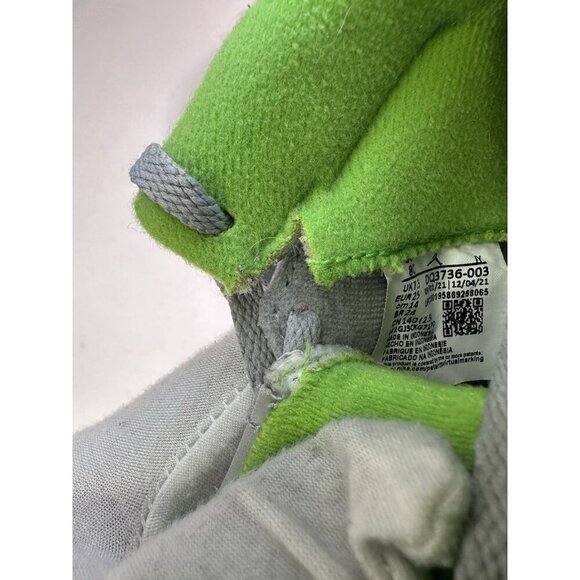 Air Jordan 5 Retro Shoes Sneakers Pre School Kids 8C Green Bean DQ3736-003 - Picture 9 of 10